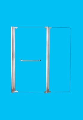 Corner Bath Framed Curved Bath Shower Screens Hinged Pattern Available