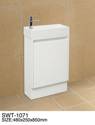 Great Washroom Kitchen Premade Bathroom Vanities Ceramic Basin Floor Standing